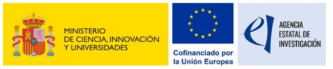 This project has recived funding from Spanish Ministry of Science and Innovation with Project code PID2021-122471OB-I00 and by ERDF A way of making Europe, MCIN/AEI/10.13039/501100011033/